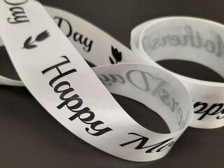 Custom printed ribbon